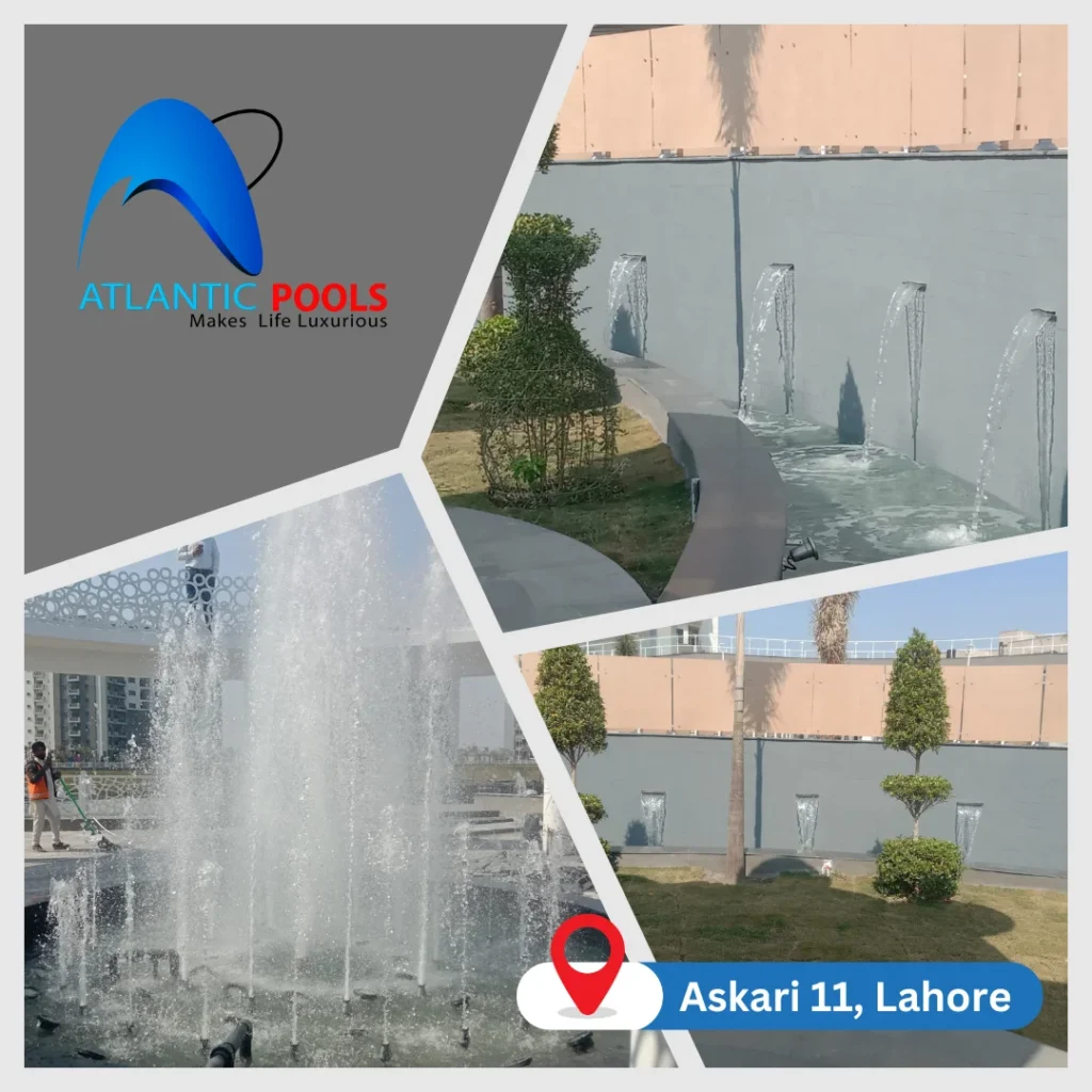 Askari 11 Lahore Pool Project by Atlantic Pools