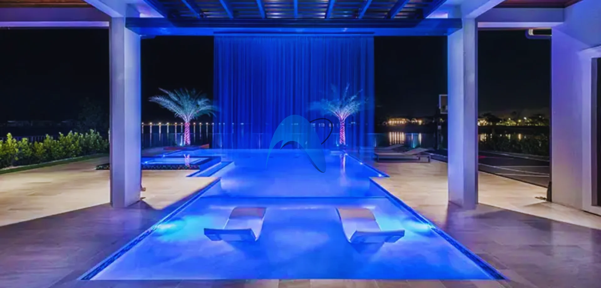 Rain Curtain Waterfall