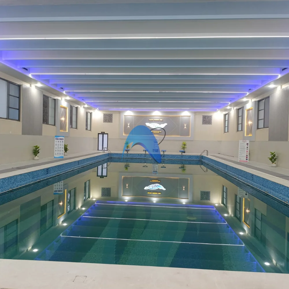 Pool Mosaic Work at Rachna Swimming Pool Gujranwala Cantt