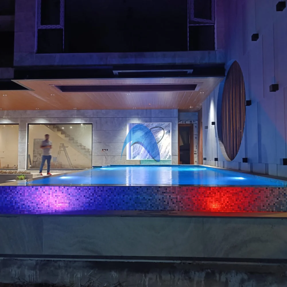 Pool Renovation and Mosaic Work at 909U DHA 7 Lahore
